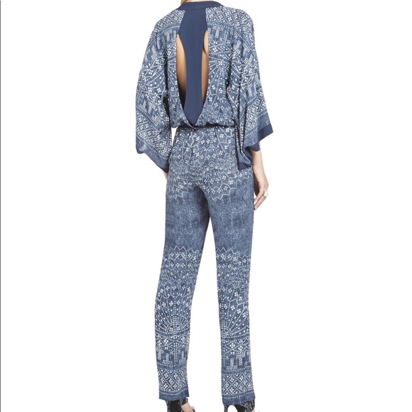 NWT Bcbgmaxazria Rayan Kimono Jumpsuit - Picture 2 of 3